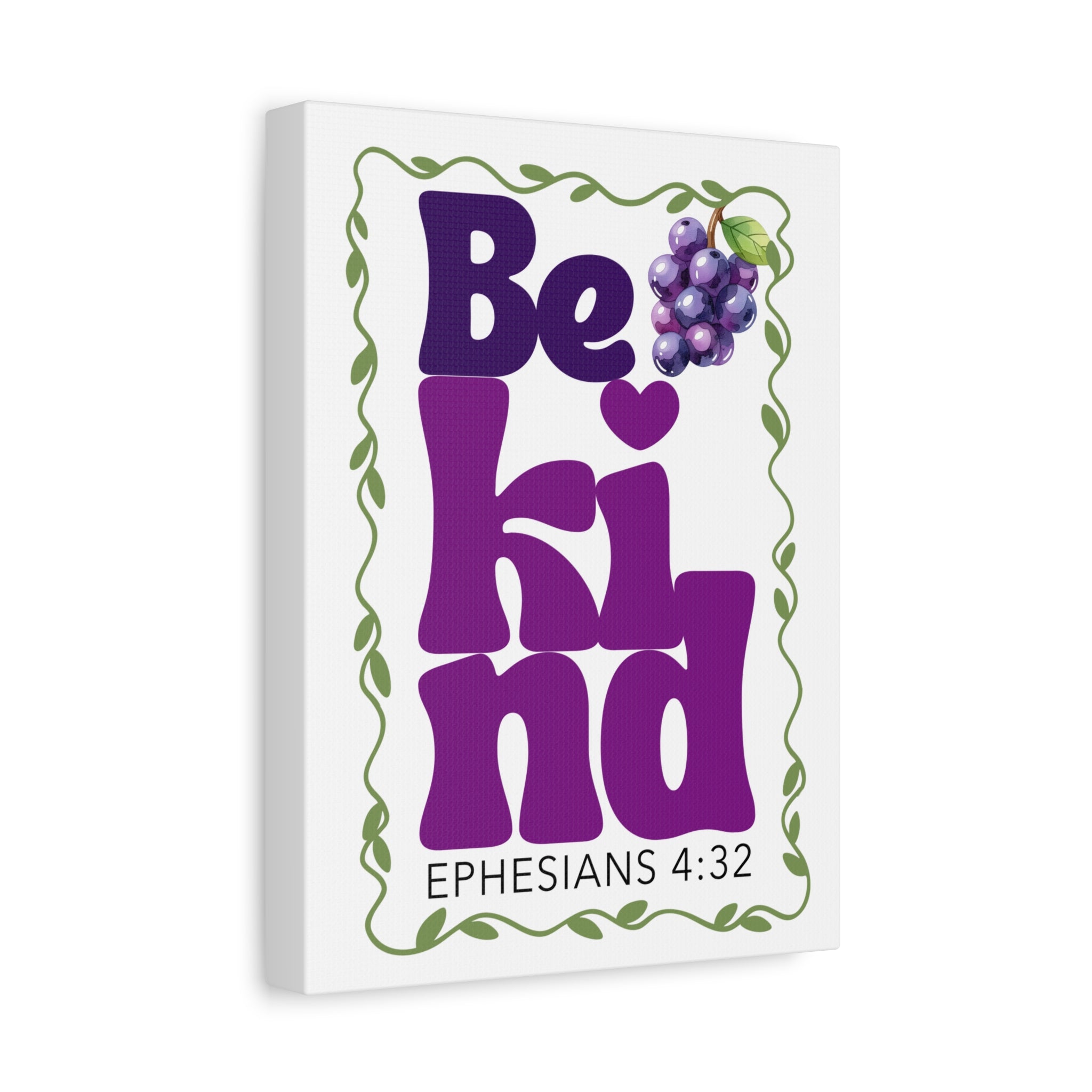 Kindness - Fruit of the Spirit Stretched Canvas Wall Art
