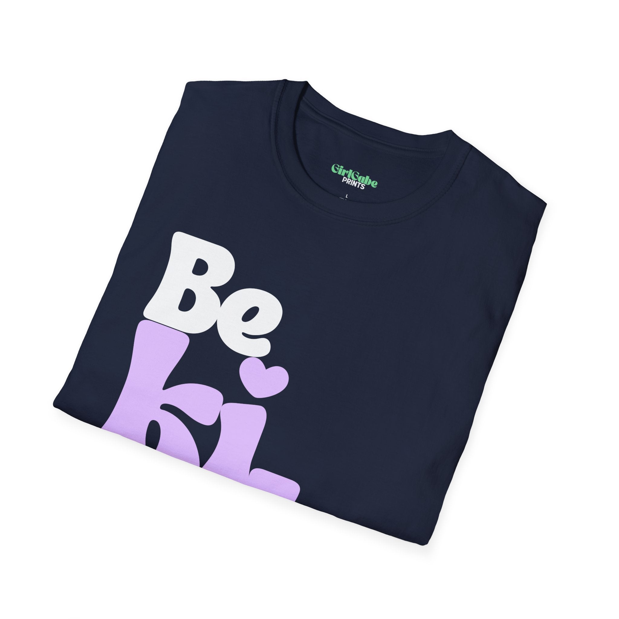 Be Kind T-Shirt Dark— Purple Retro Faith Tee (Ephesians 4:32)