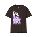 Be Kind T-Shirt Dark— Purple Retro Faith Tee (Ephesians 4:32)