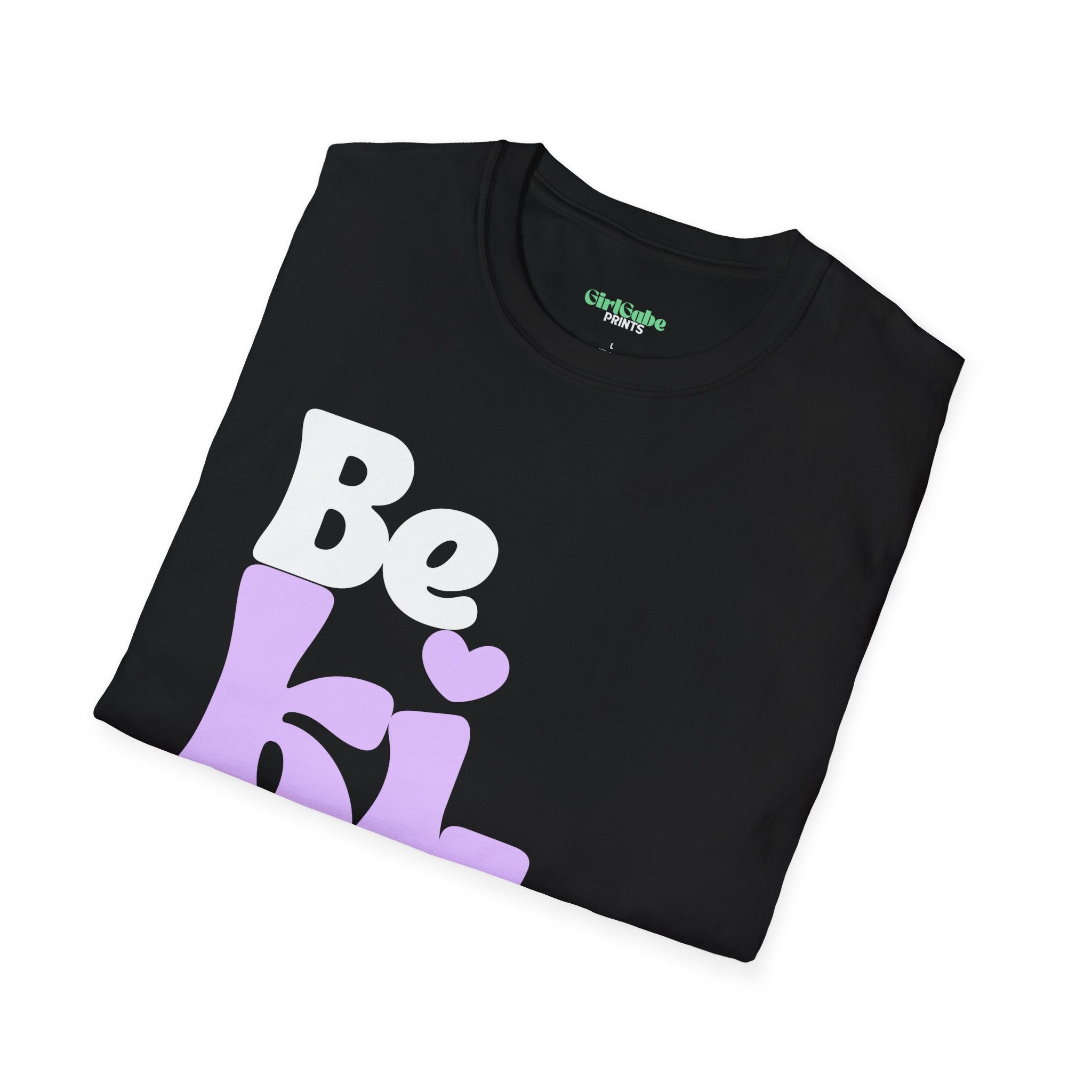 Be Kind T-Shirt Dark— Purple Retro Faith Tee (Ephesians 4:32)