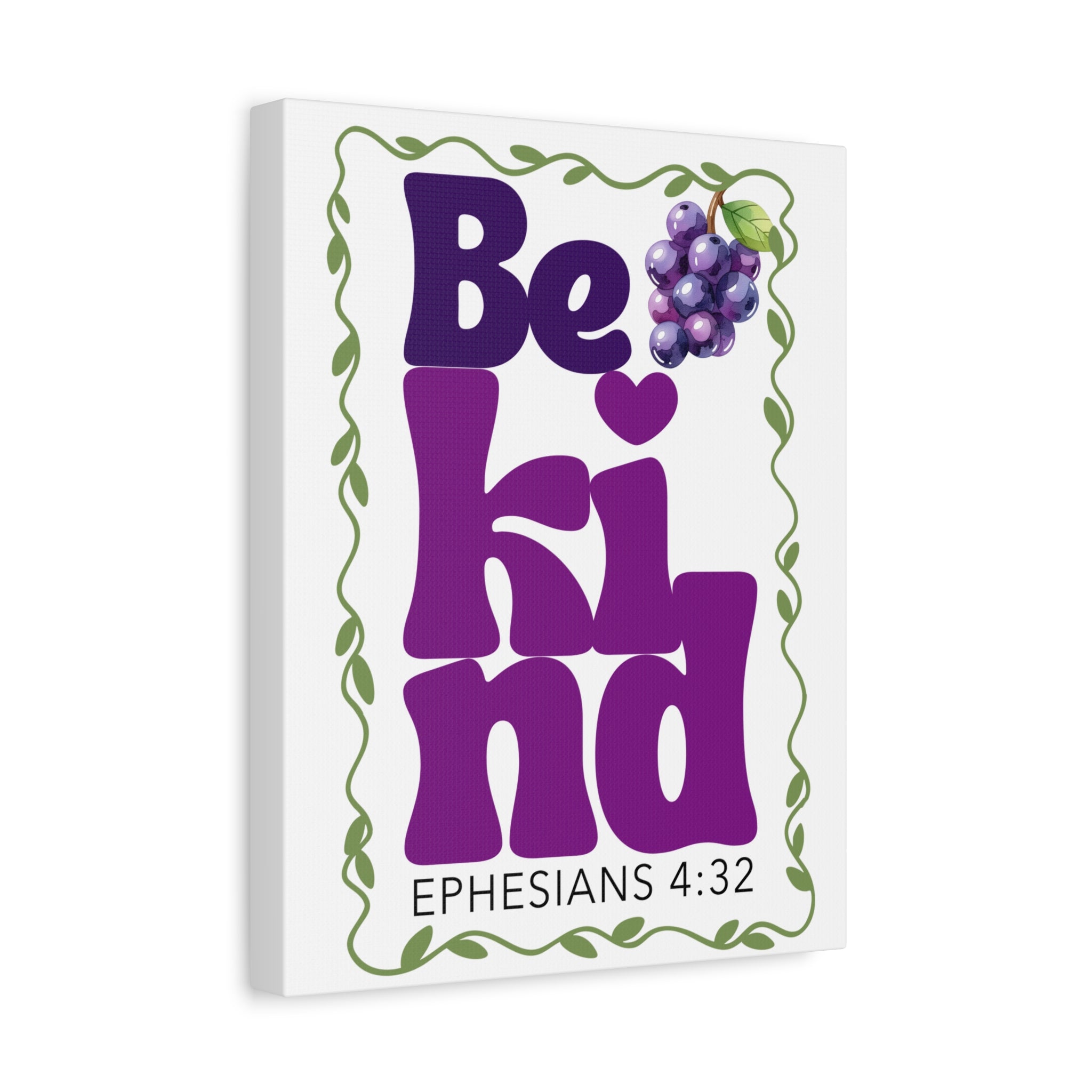 Kindness - Fruit of the Spirit Stretched Canvas Wall Art